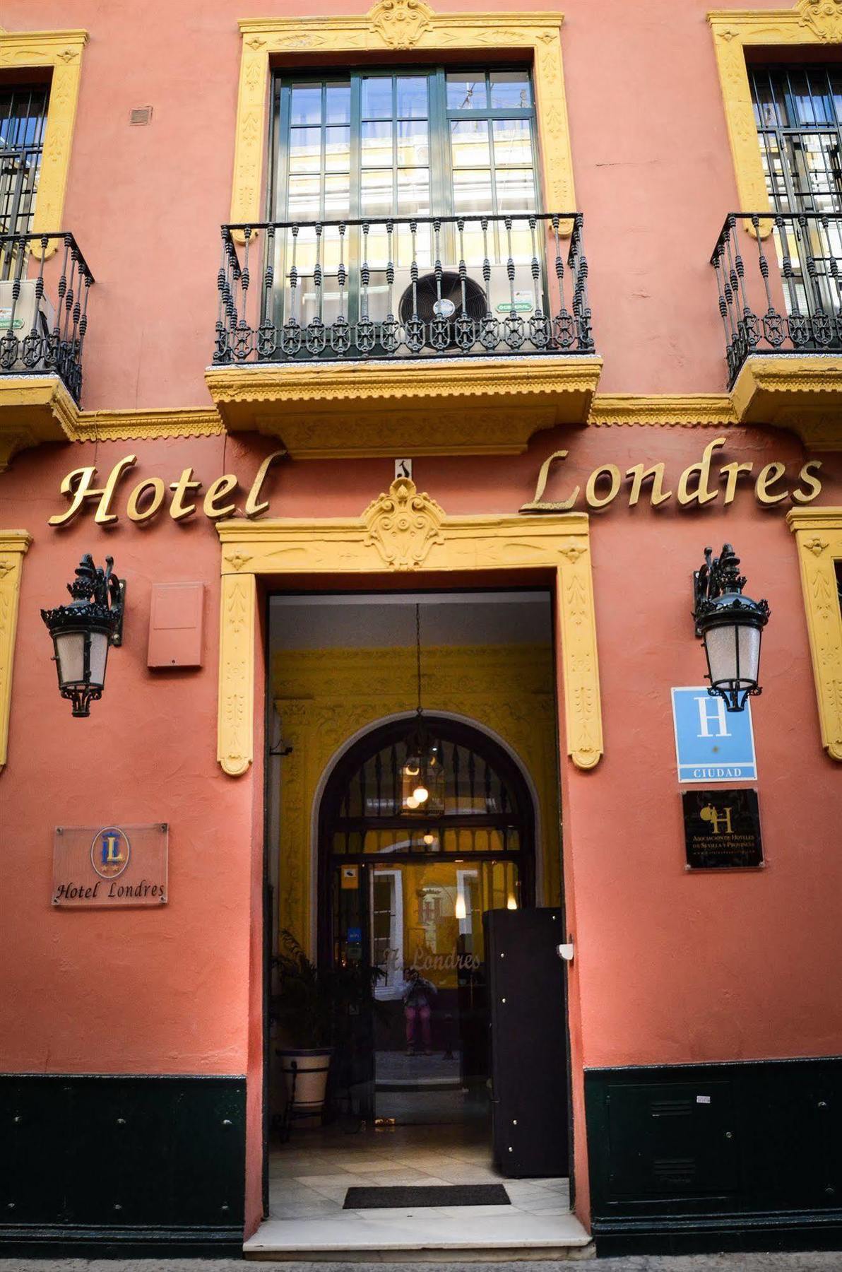 Hotel Londres Sevilla Exterior foto